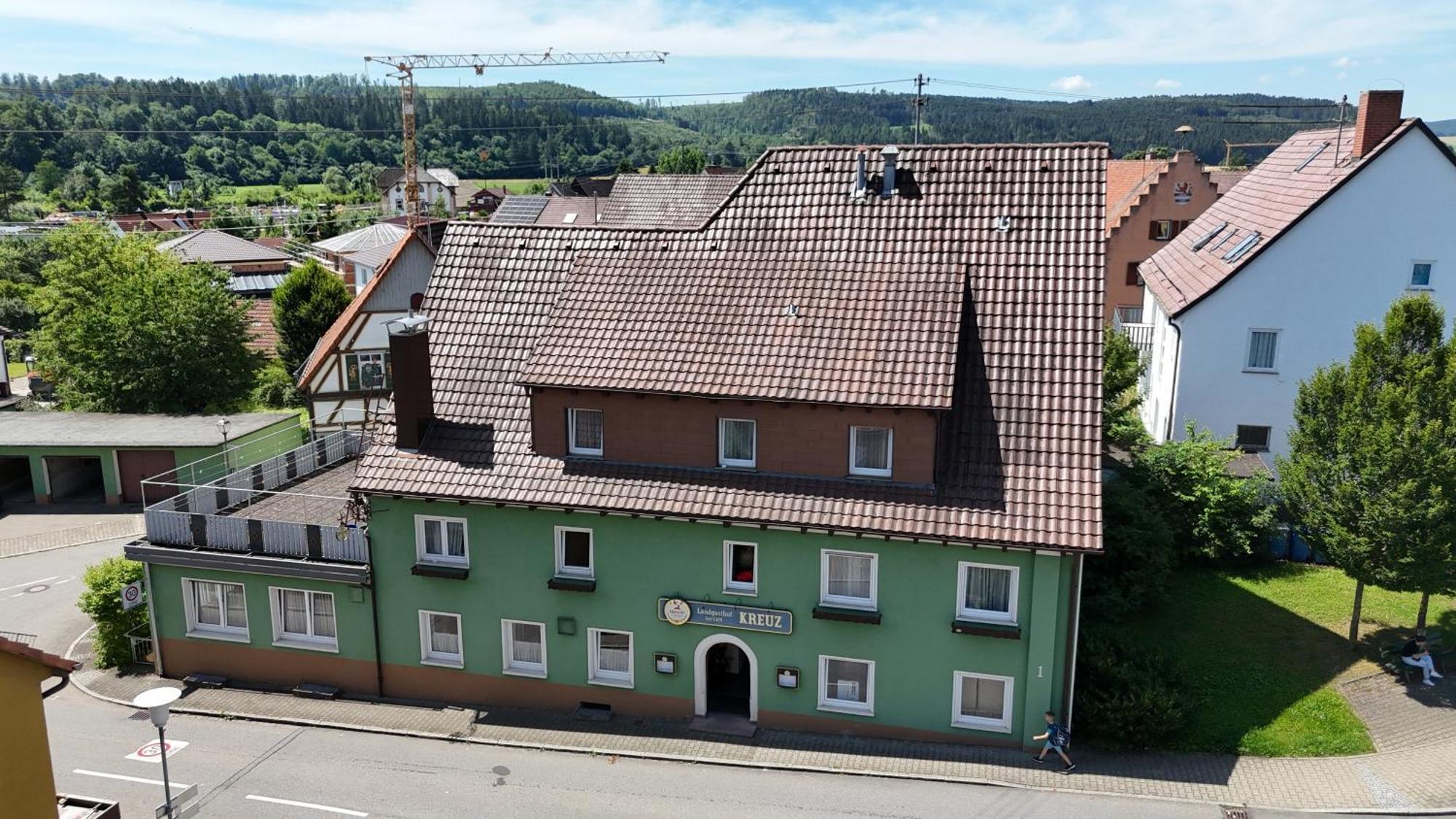 Landgasthof Kreuz Mit Gaestehaus Immendingen Exteriér fotografie